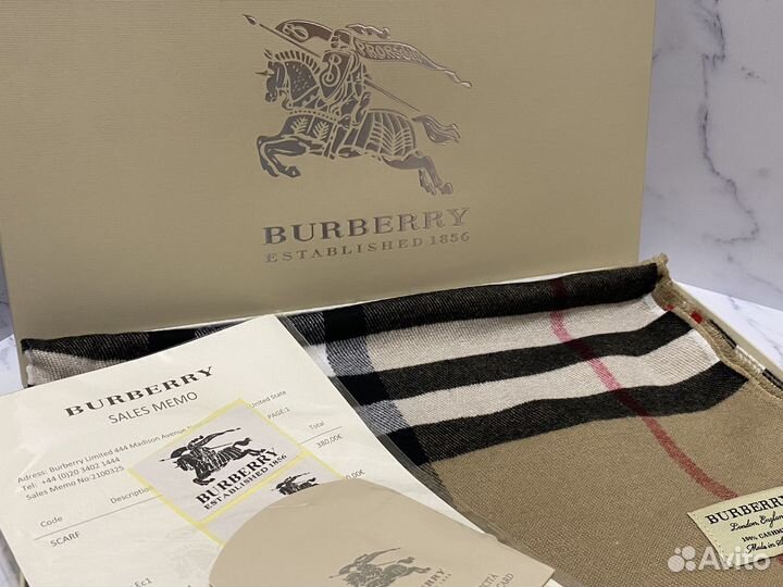 Шарф burberry