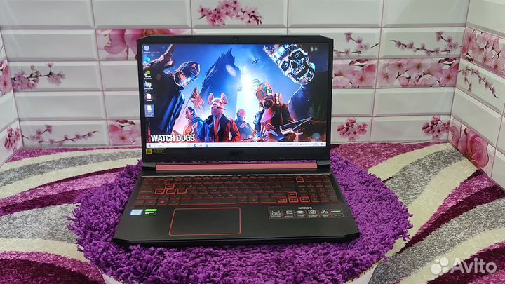 Ноутбук acer nitro IPS/intel core i5/GTX 1050