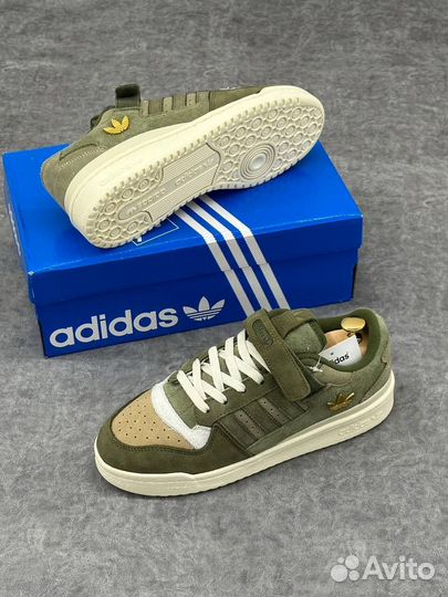 Кроссовки Adidas forum 84 low зимний