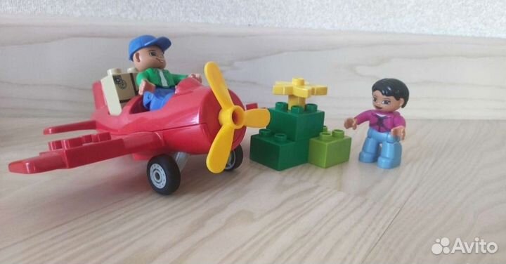 Lego duplo лего самолёт 5592 мотоцикл почта 5638