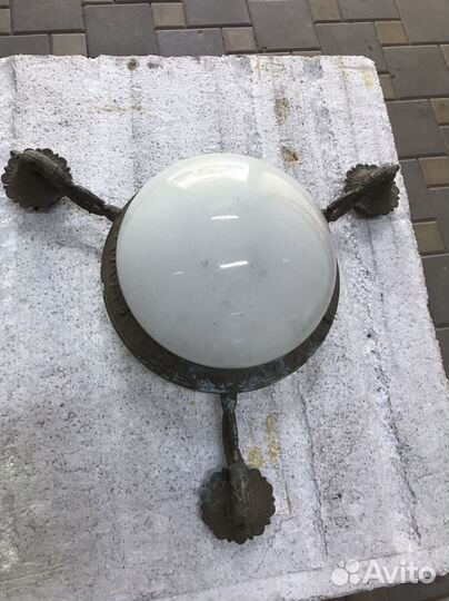 Люстра СССР бронза ретро под реставрацию