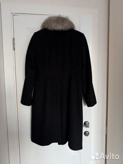 Пальто зимнее из шерсти и кашемира