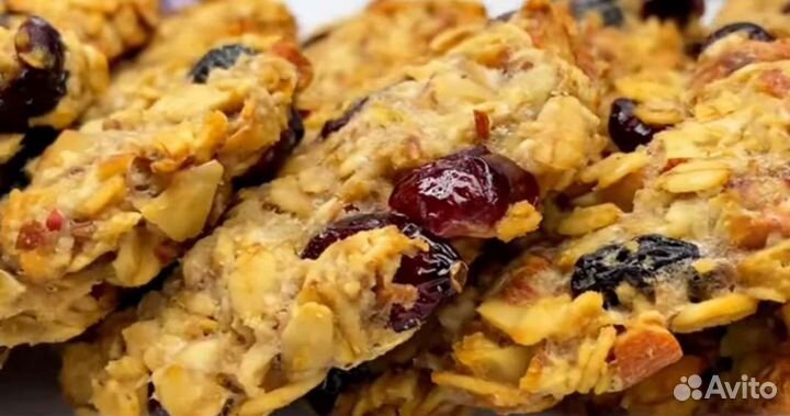 Печенье для малышей без муки, сахара, глютена