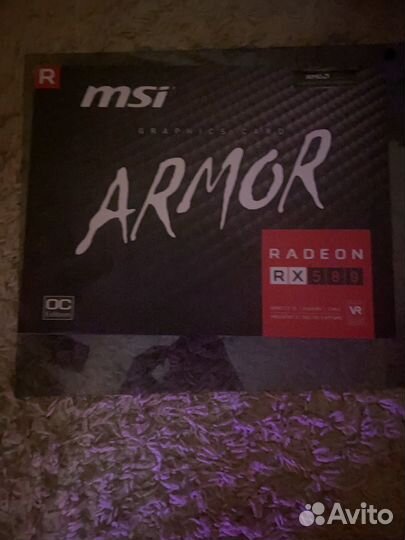 Видеокарта rx580 8gb