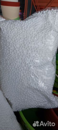 Пенопластовые шарики для растений