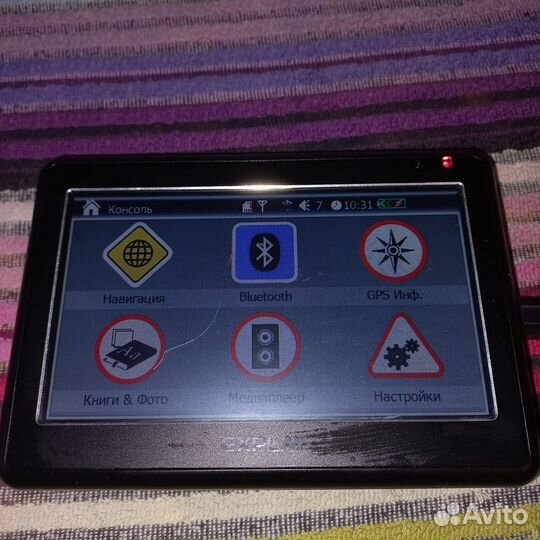 Gps навигатор хсплей