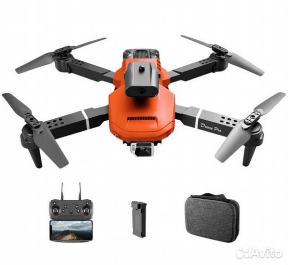 Квадрокоптер дрон e100 pro 1080 hd гироскоп оптик