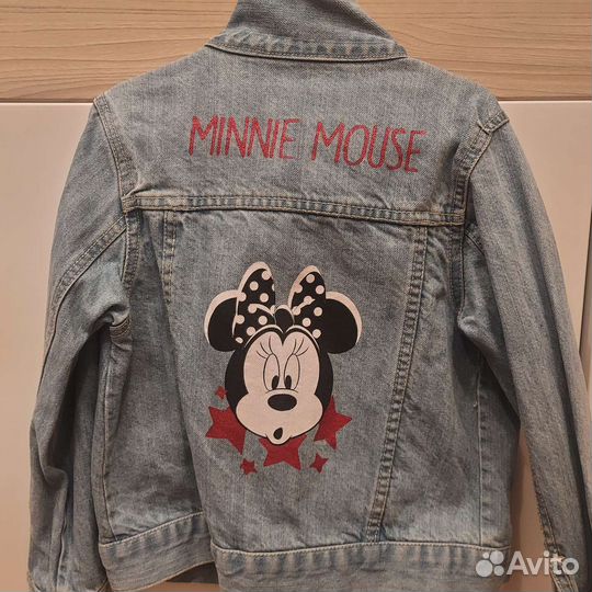 Джинсовая куртка для девочки 116