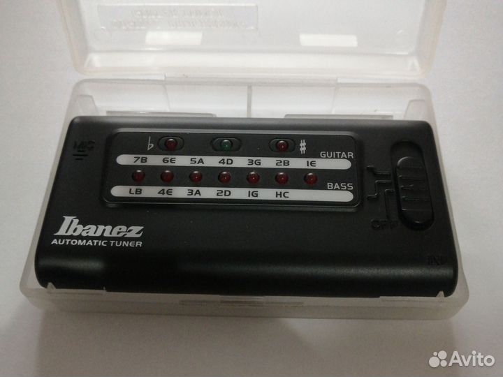 Электронный тюнер для гитары