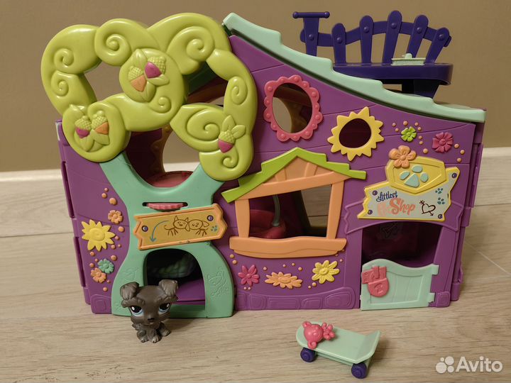 Littlest Pet Shop дом+игрушка+аксессуары