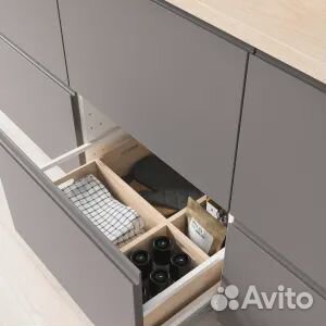 Uppdatera уппдатера Контейнер, светлый бамбук, 16x