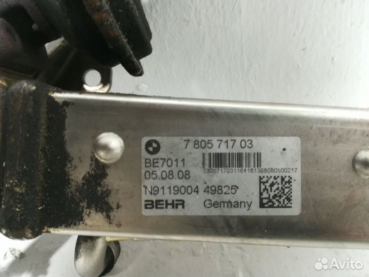 Охладитель ог N47 рест. BMW X3E83