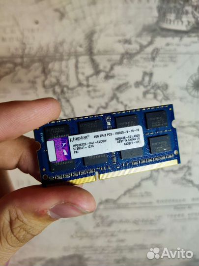 Оперативная память ddr3 для ноутбука