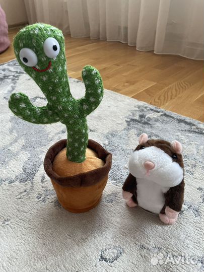 Кактус + хомяк повторюшка