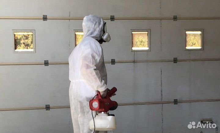 Уничтожение тараканов блох клещей клопов