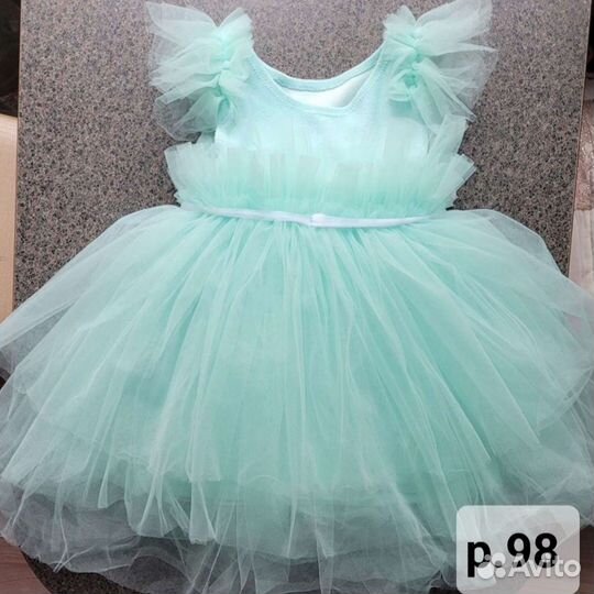 Платье для девочки 80-98