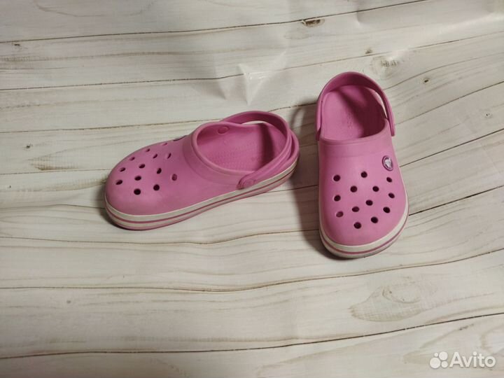 Сабо Crocs с 13 для девочки