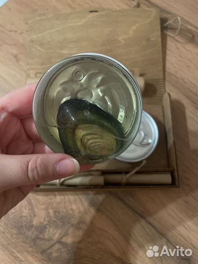 Подарочная коробочка с жемчужнами в баночках