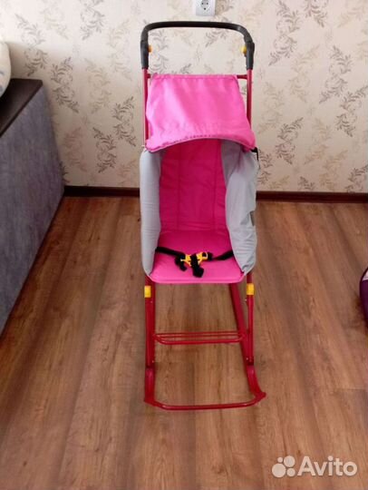 Коляска санки