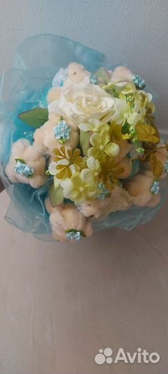 Букеты из мягких игрушек