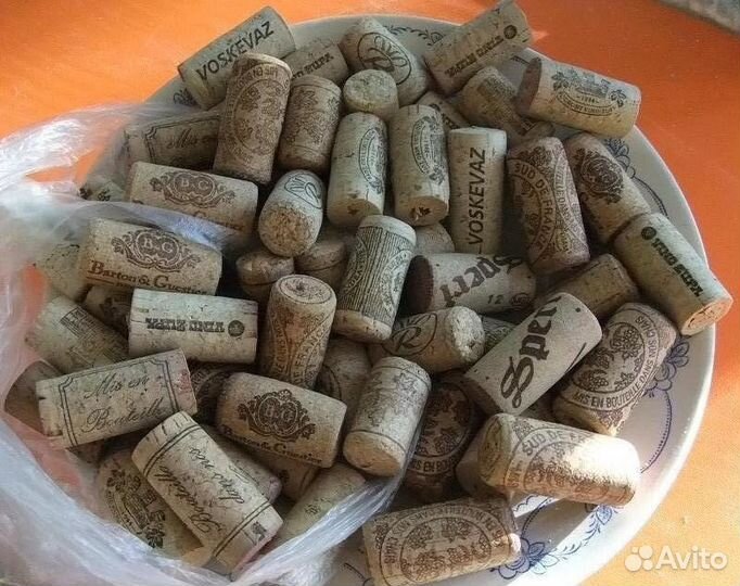 Пробки натуральные пробкового дерева Винные корко