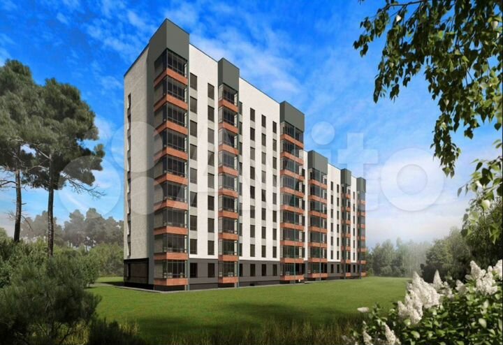 2-к. квартира, 70 м², 6/9 эт.