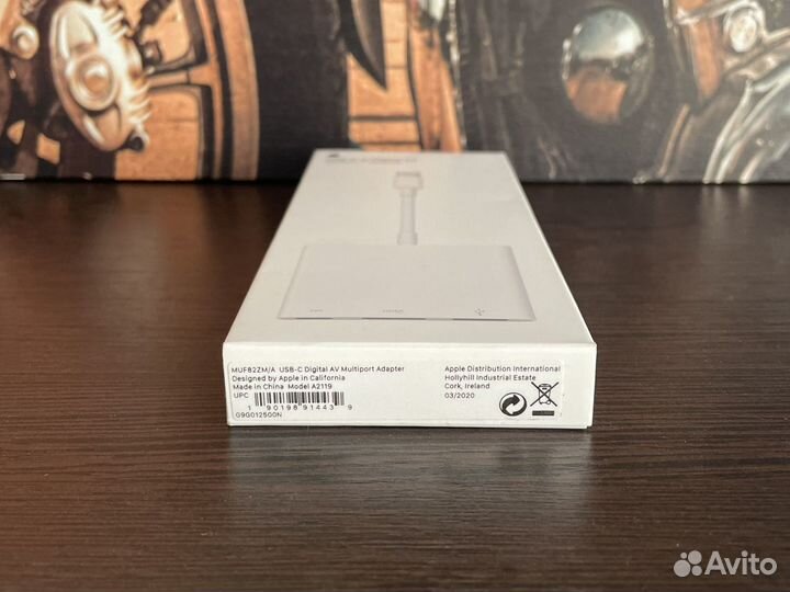 Адаптер Apple USB-C Digital AV Multiport, белый