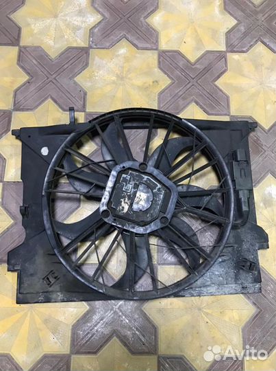 Вентилятор радиатора охлаждения Мерседес w211 w219