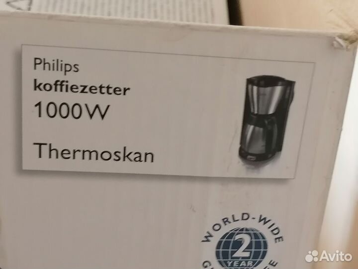 Кофеварка капель.Philips HD7546 в Подарок идеально