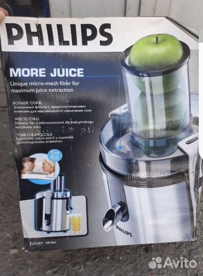 Соковыжималка philips