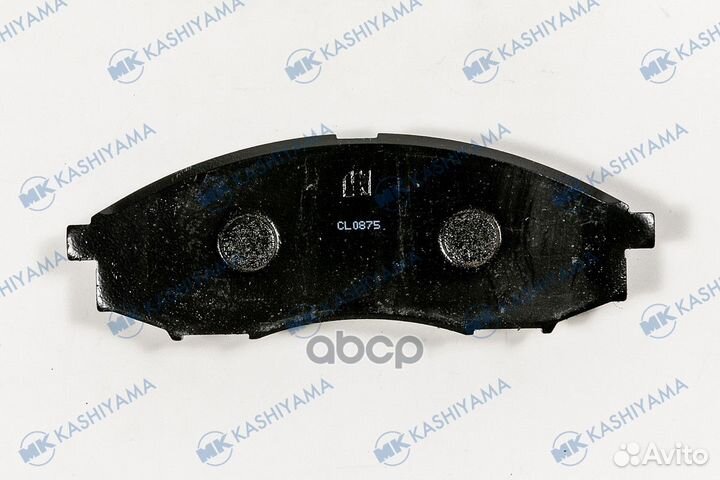 Колодки тормозные, передние (с антискрипной