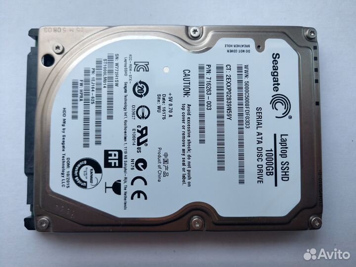 Жесткий диск HDD Seagate 2.5