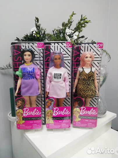 Кукла барби barbie fashionistas нрфб