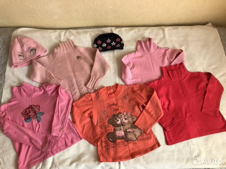 Одежда для девочки 110-116 пакетом