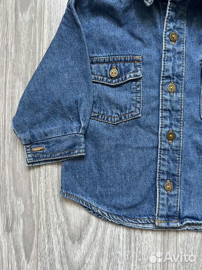 Джинсовая рубашка