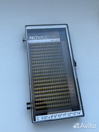 Ресницы для наращивания пучки