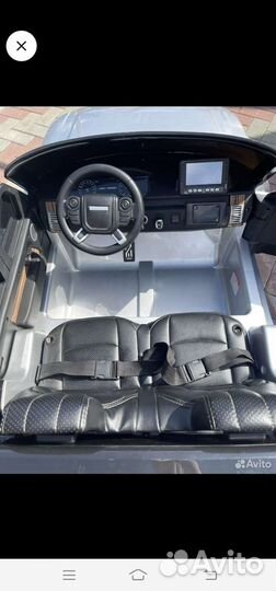 Детский электромобиль двухместный бу