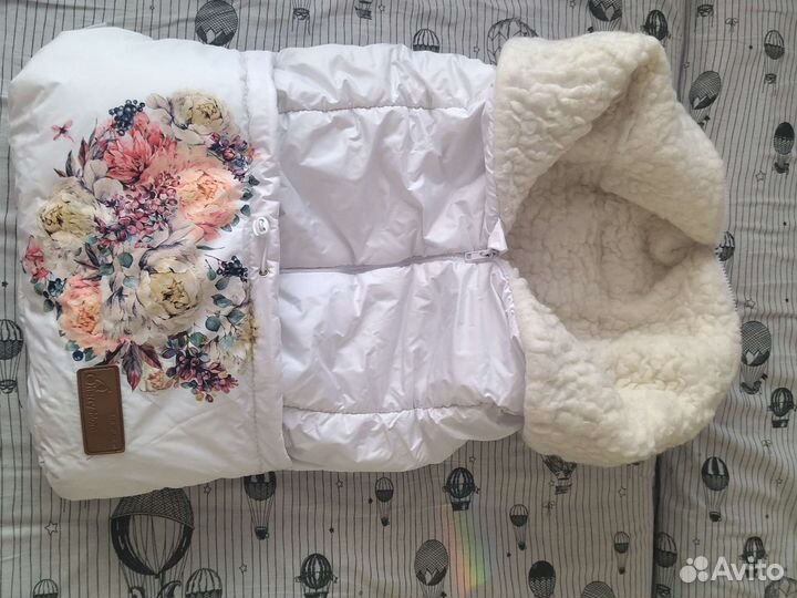 Конверт на выписку зимний