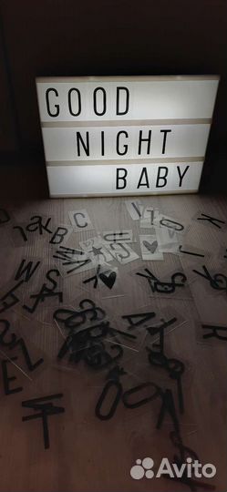 Ночник с любыми надписями
