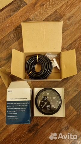 Спидометр манометрический 0-35 мрн, на катер/лодку