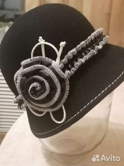 Шляпа фетровая женская