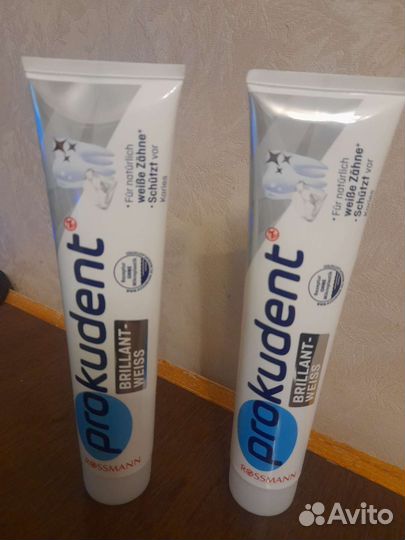 Отбеливающая зубная паста Prokudent Германия