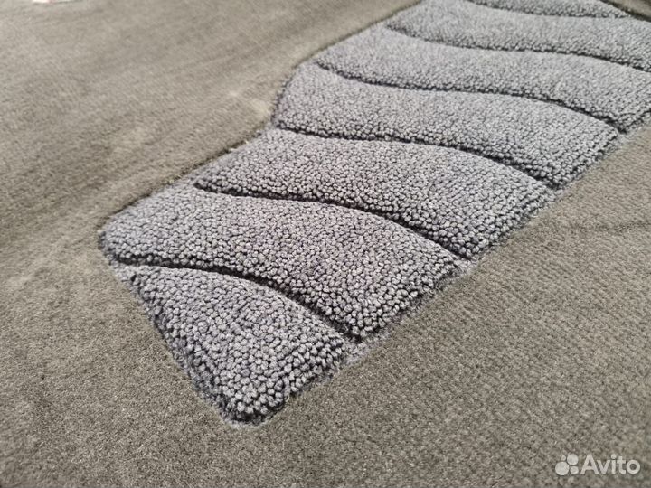 Ковры лодки 3D многослойные Опель Астра Н серые