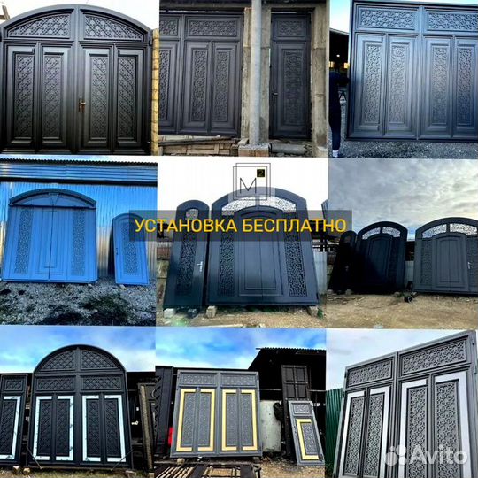 Ворота в Буйнакске премиум на заказ