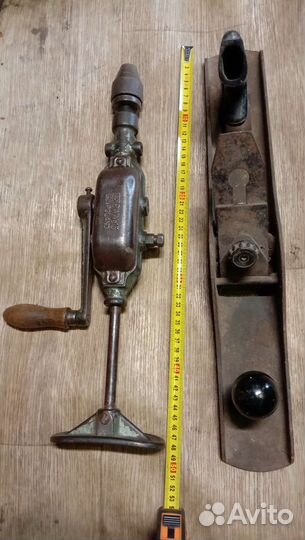 Дрель ручная Польская Рубанок Коловорот СССР