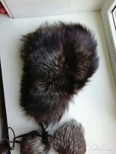 Шапка для девочки меховая