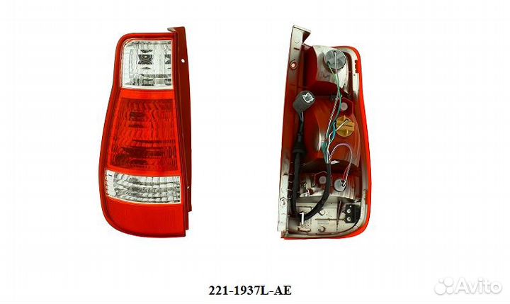 Фонарь задний внешний hyundai matrix (FC) 06-10 LH