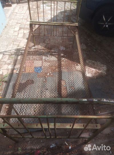 Кровать железная СССР