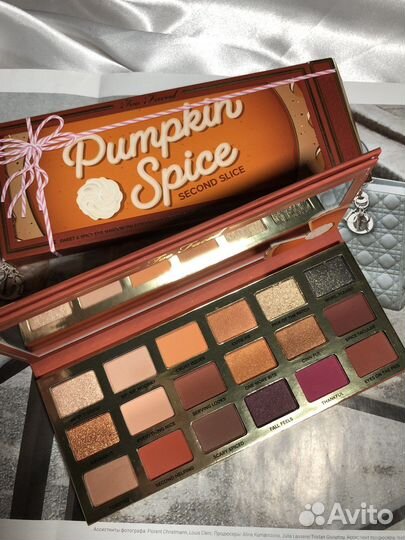 Too faced Pumpkin Spice Second Slice палетка теней