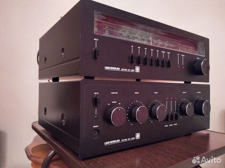 Усилитель и тюнер Universum System HI FI 2000